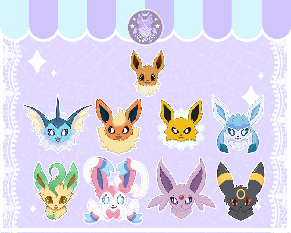 NEW ~ Eeveelutions